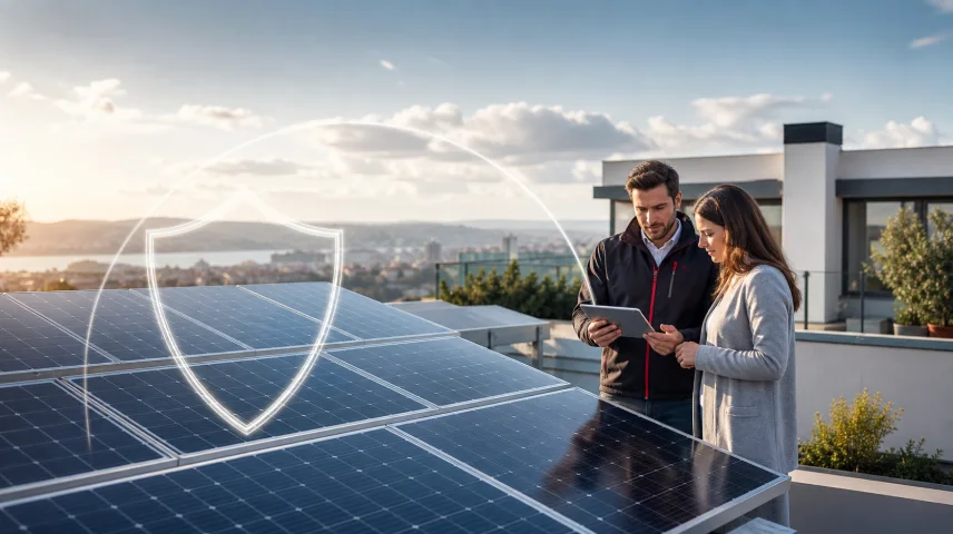 Çatı Tipi Güneş Enerjisi Paneli Sigortası